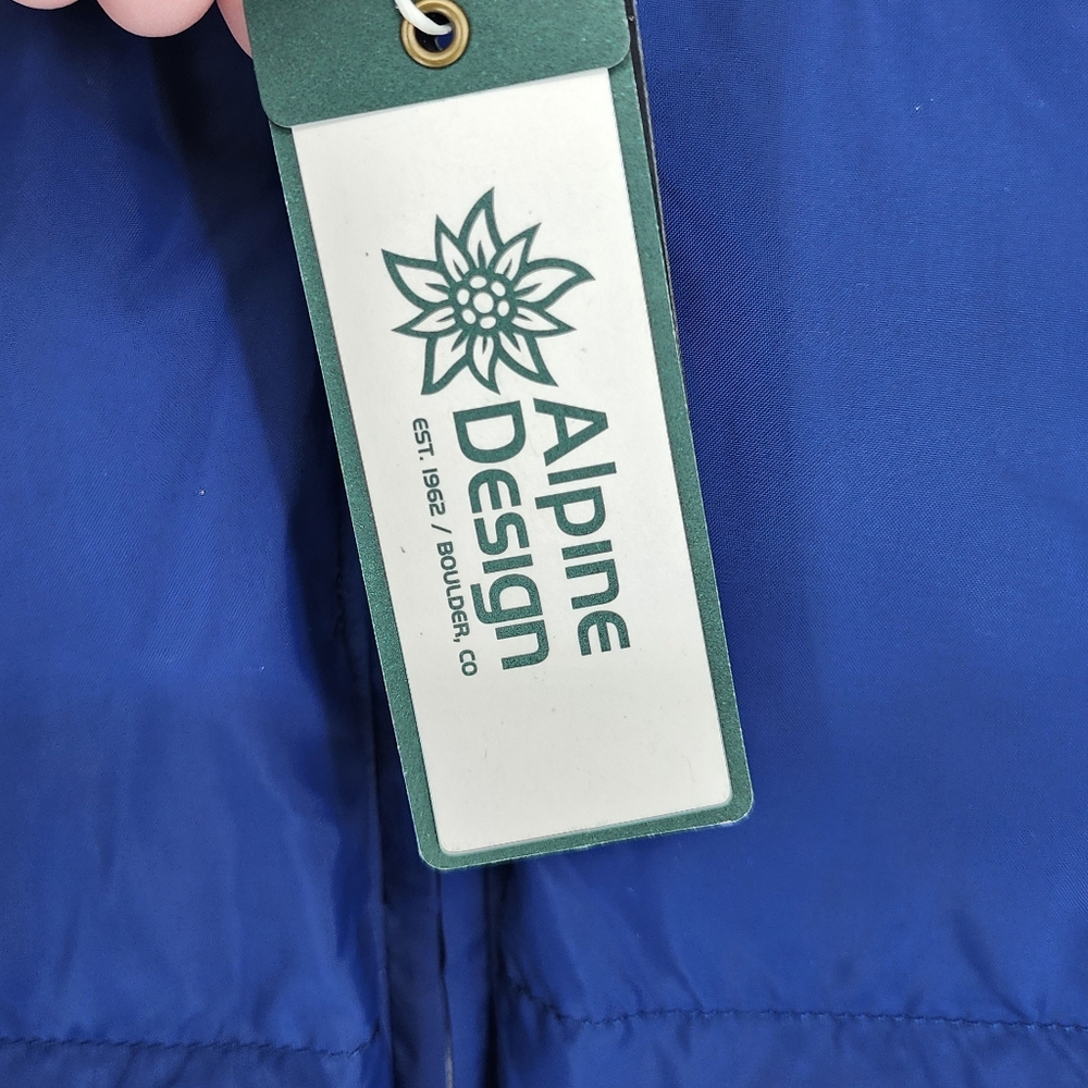 Alpine Design Blue Puffer Jacket - Picture 3 of 6